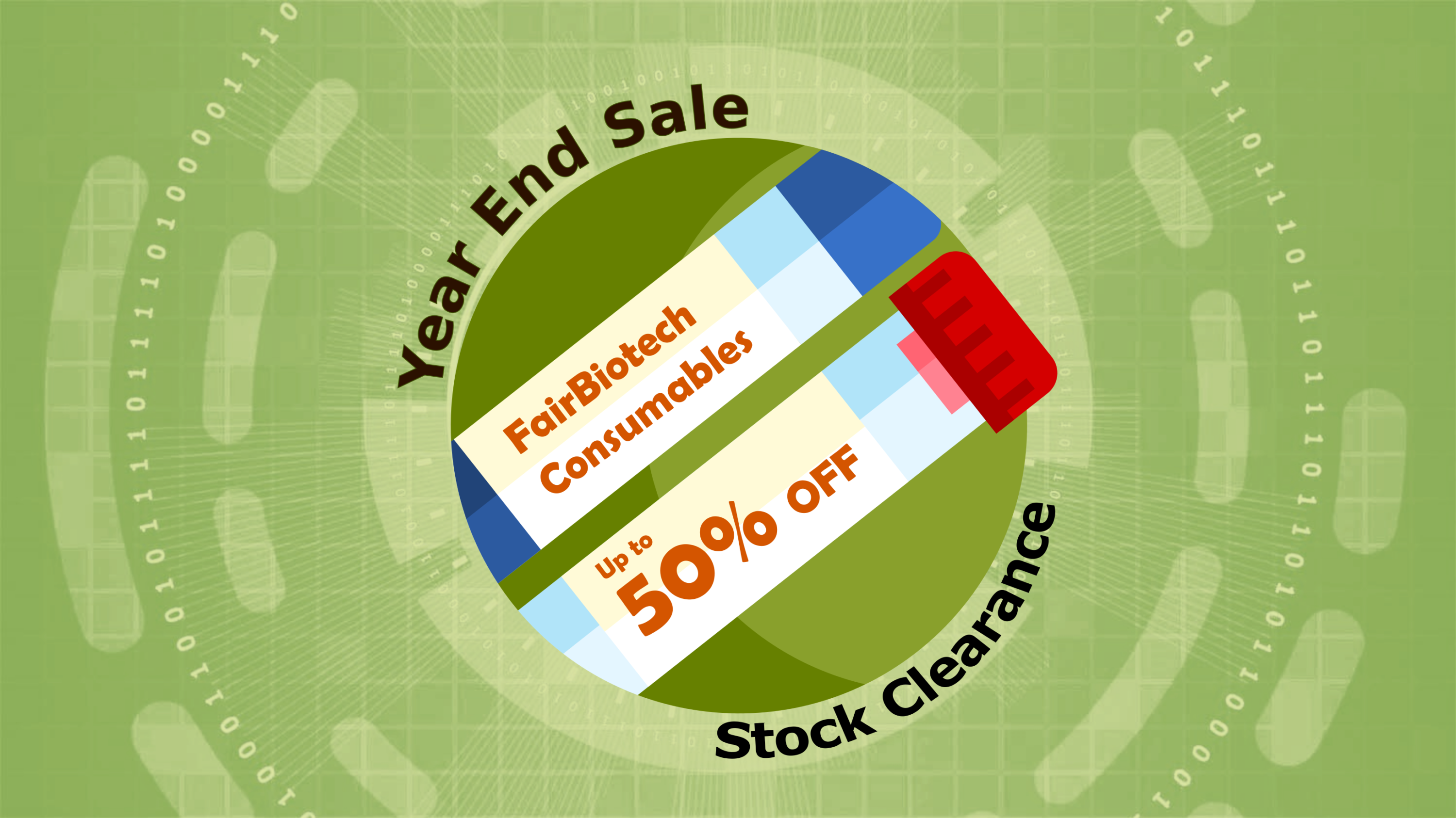 Year-End Sale: Molecular Consumables Up To 50% OFF!